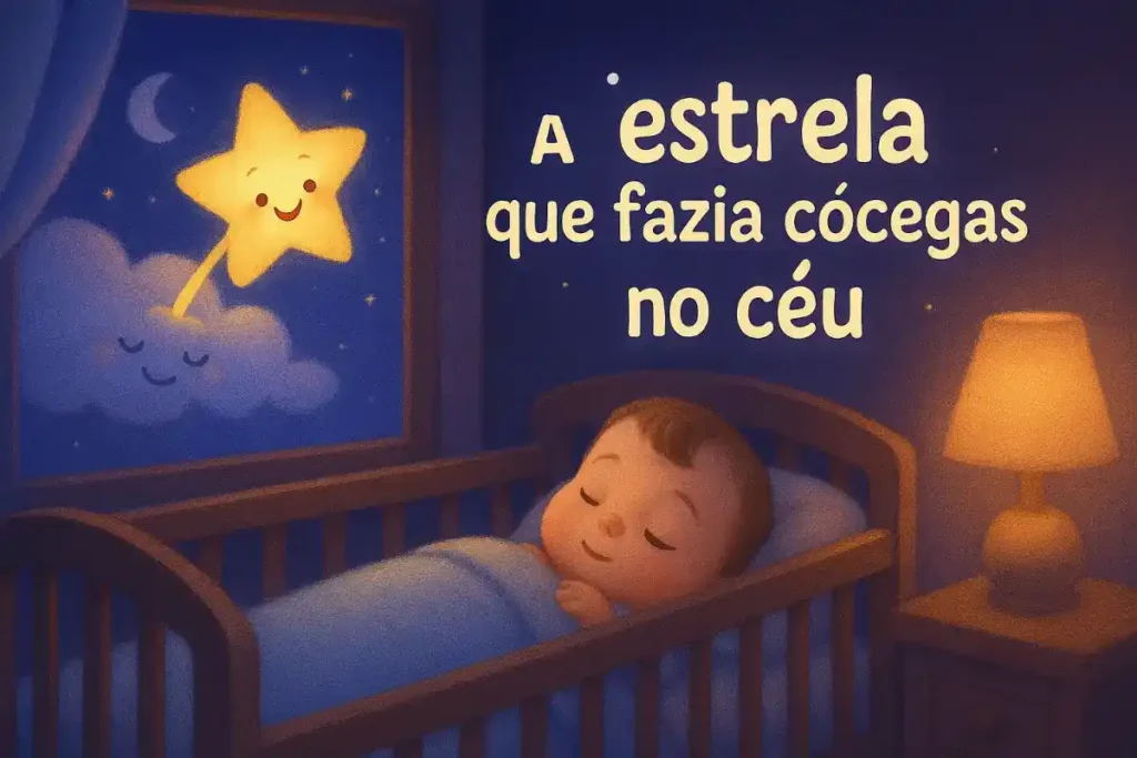 História para bebê dormir: A estrela que fazia cócegas no céu