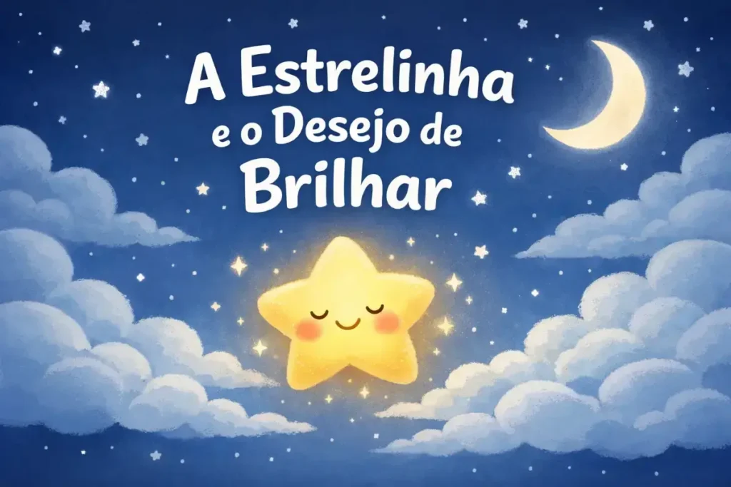Histórias Infantis Curtas: A Estrelinha e o Desejo de Brilhar
