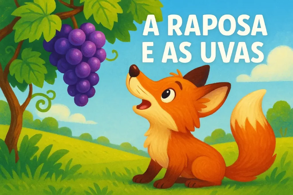 História Infantil Clássica: A Raposa e as Uvas