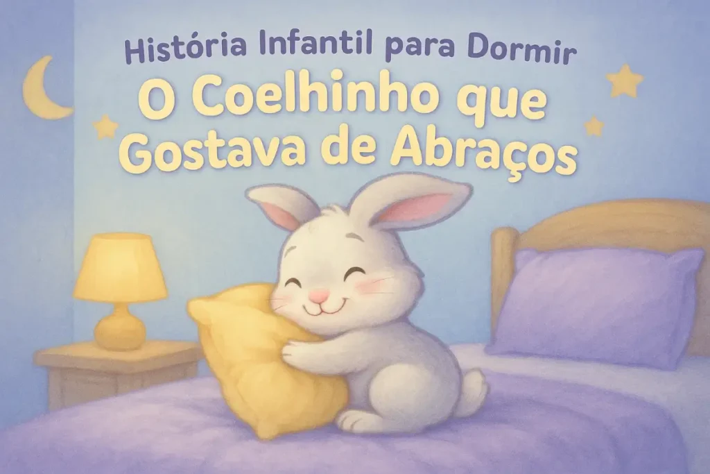 História Infantil para Dormir: O Coelhinho que Gostava de Abraços
