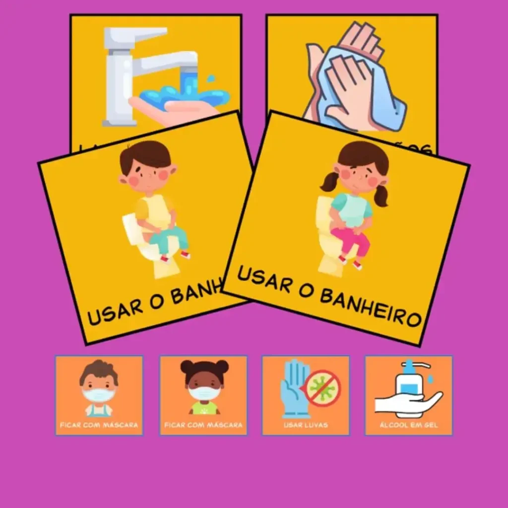 Rotina Diária Infantil para Imprimir PDF