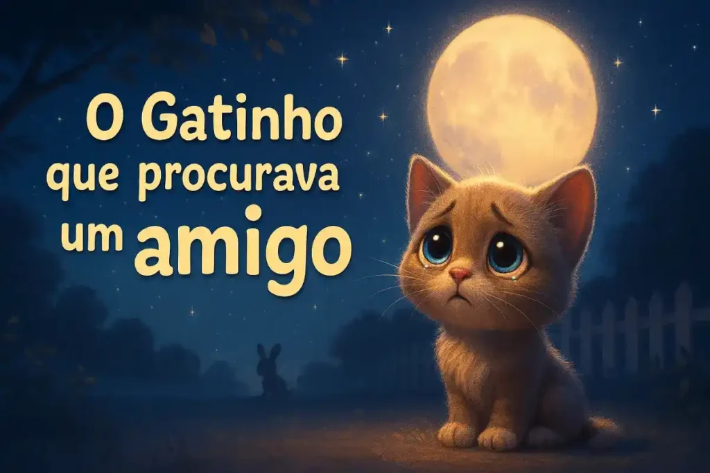 História infantil para dormir: O Gatinho que procurava um amigo