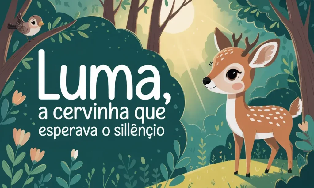 História-infantil-sobre-animais-Luma-a-Cervinha-que-Esperava-o-Silêncio