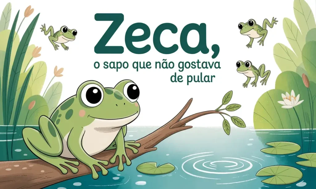 História-infantil-sobre-animais-Zeca-o-Sapo-que-Não-Gostava-de-Pular