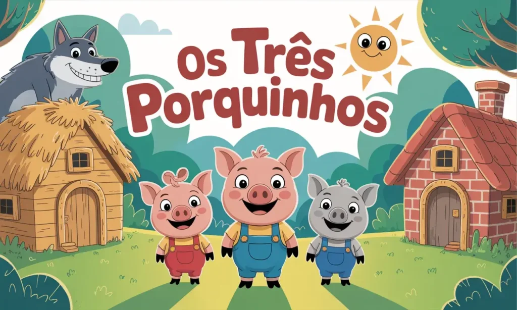 Histórias-infantis-clássicas-Os-Três-Porquinhos