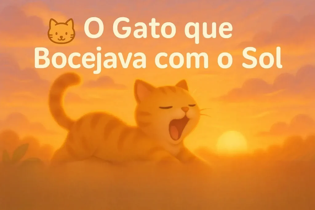 história-infantil-para-dormir-O-Gato-que-Bocejava-com-o-Sol