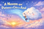 História Infantil para Dormir: A Nuvem que Pintava o Céu de Azul