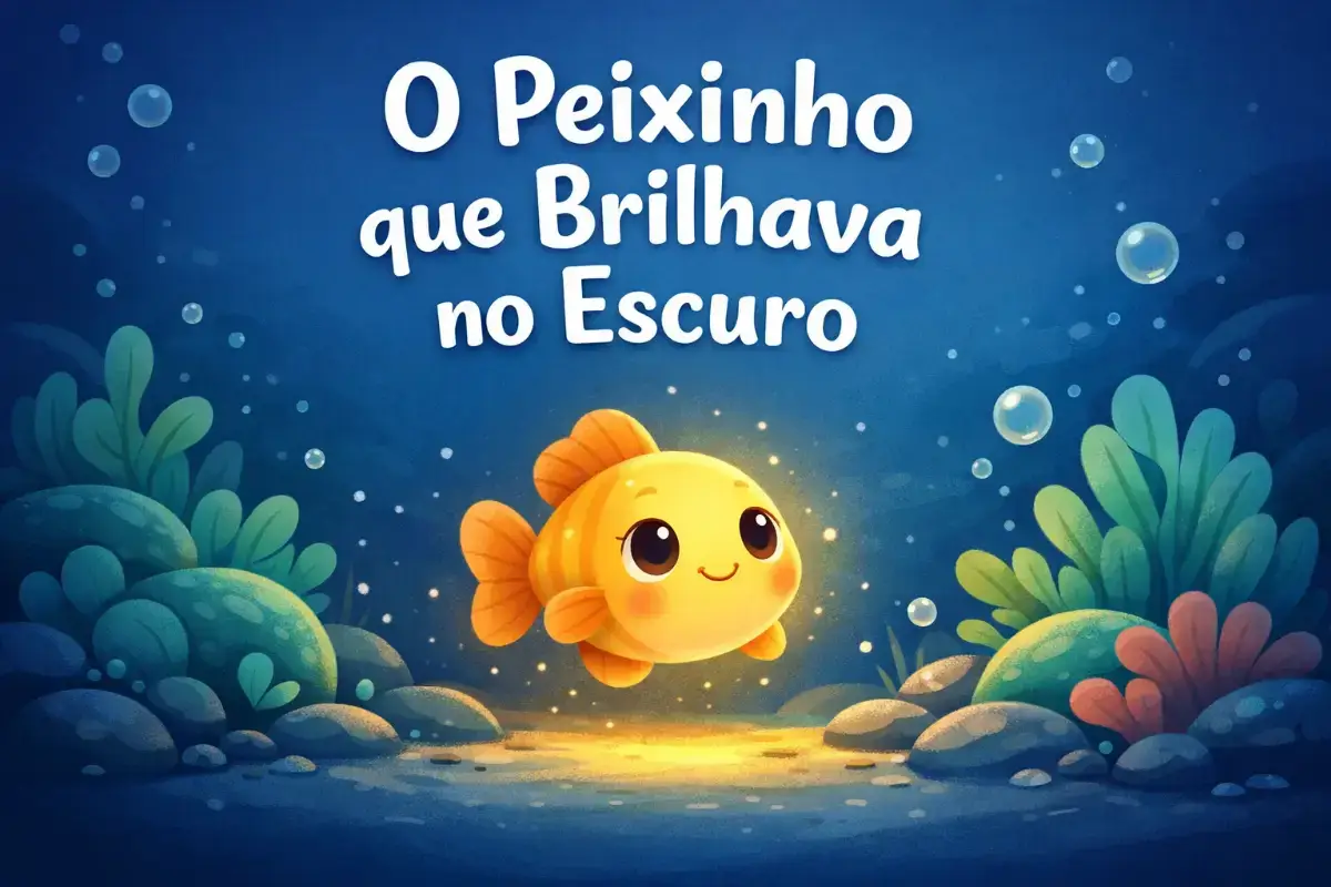 História para bebê dormir: O peixinho que brilhava no escuro
