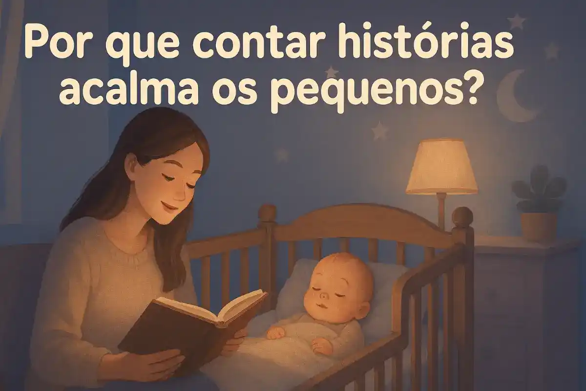 História para bebê dormir: Por que contar histórias acalma os pequenos?