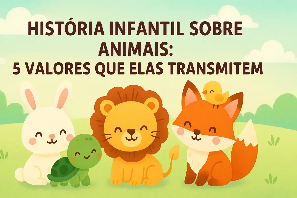História Infantil sobre Animais: 5 Valores que Elas Transmitem