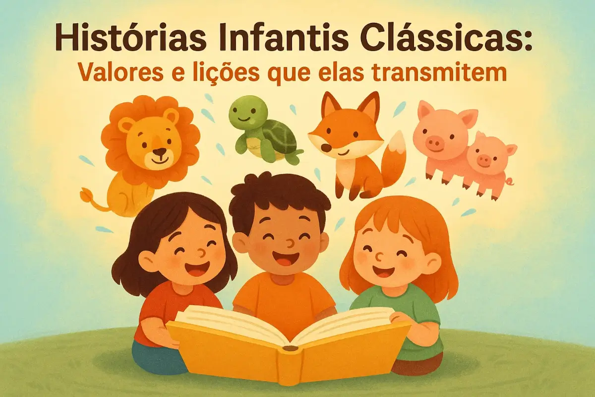 Histórias Infantis Clássicas: Valores e lições que elas transmitem