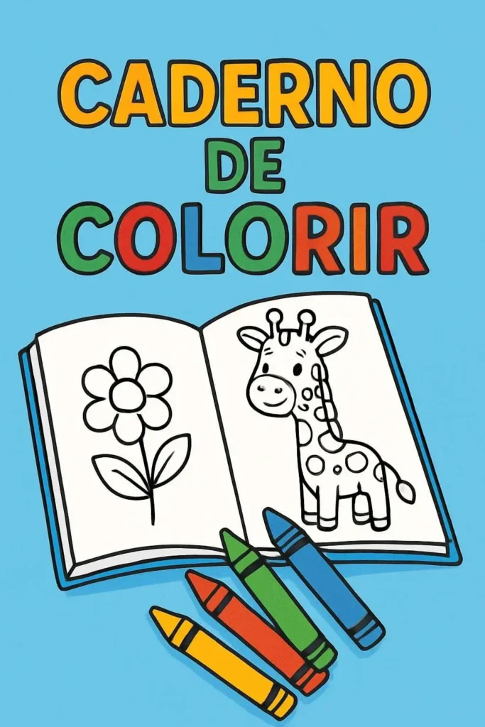 Caderno de Colorir Infantil
