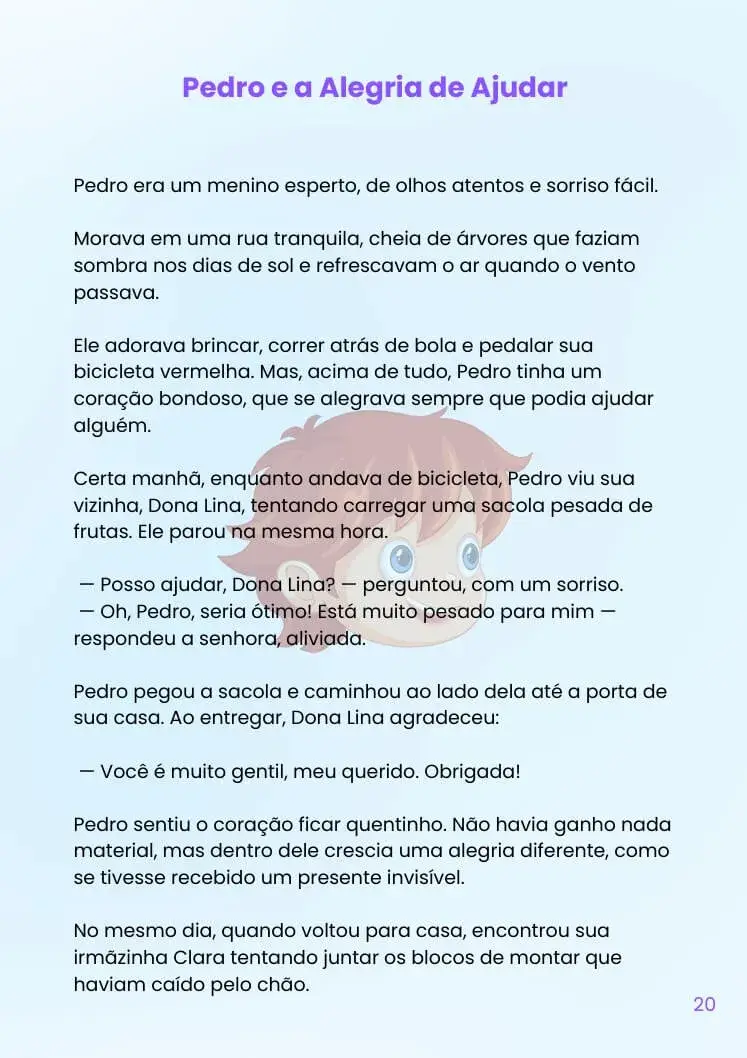 História Infantil Educativa