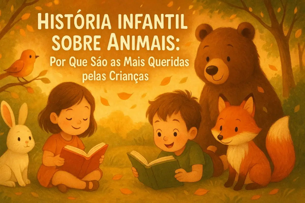 História Infantil sobre Animais: Por Que São as Mais Queridas pelas Crianças