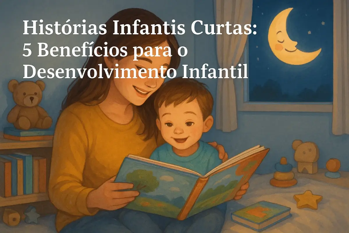 Histórias Infantis Curtas: 5 Benefícios para o Desenvolvimento Infantil