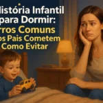 História Infantil para Dormir: 5 Erros comuns que os pais cometem e como evitar