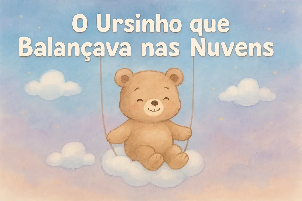 História para bebê dormir: O ursinho que balançava nas nuvens