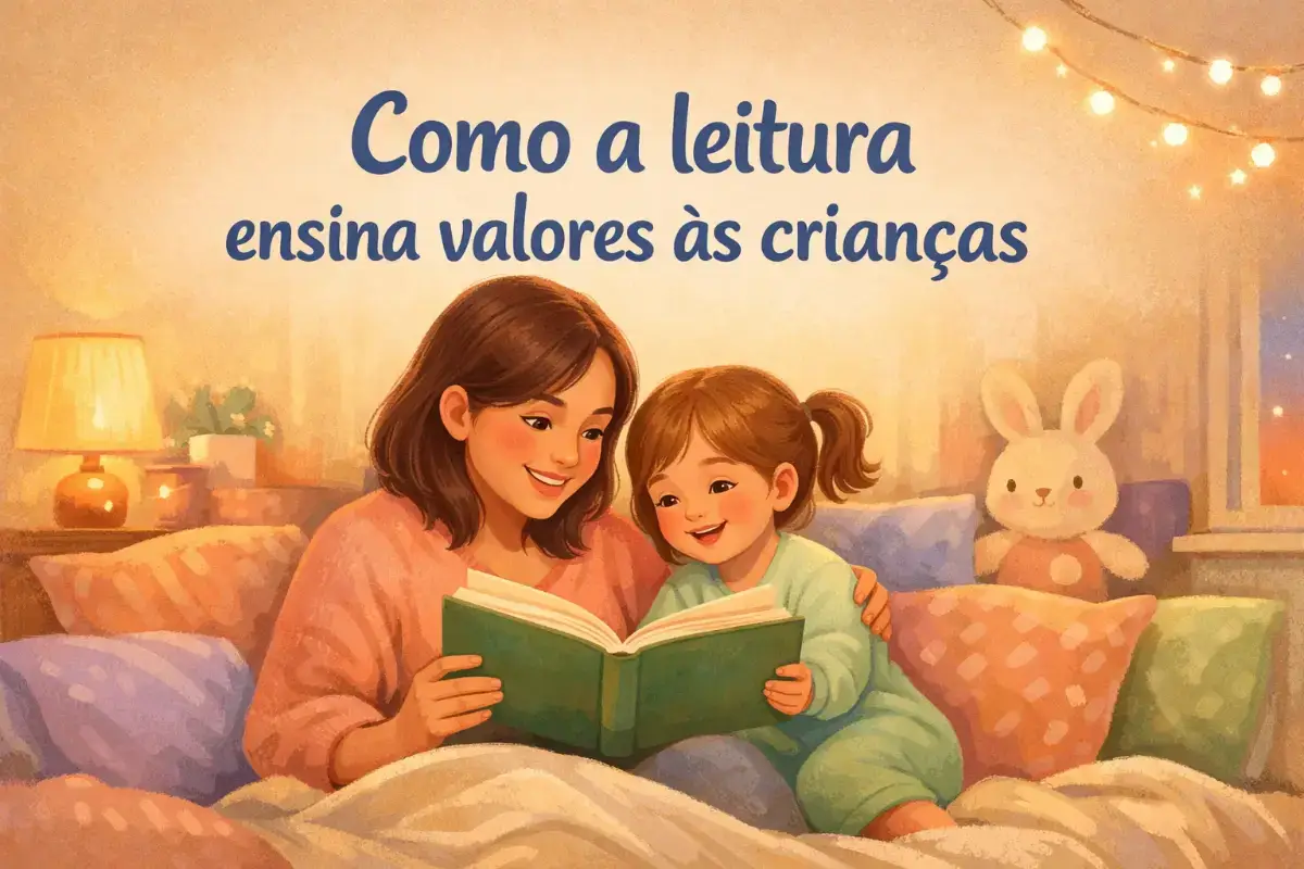 História infantil educativa: Como a leitura ensina valores às crianças