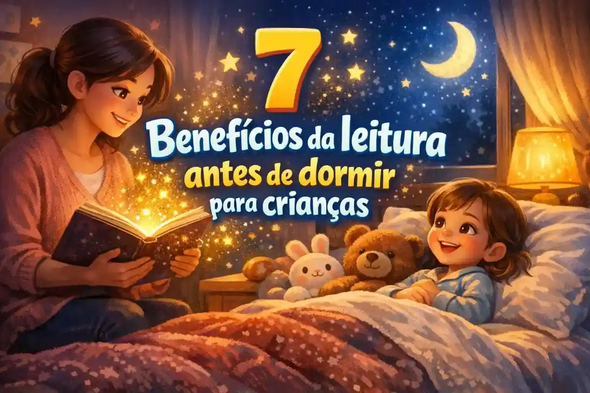 História infantil para dormir: 7 Benefícios da leitura antes de dormir para crianças