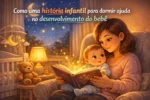 Como uma história infantil para dormir ajuda no desenvolvimento do bebê