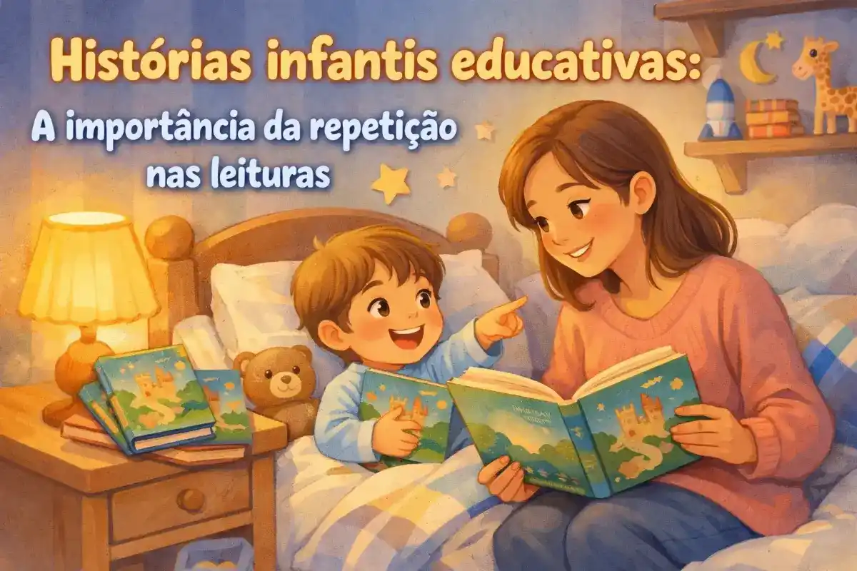 História infantil educativa: A importância da repetição nas leituras