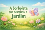 História infantil para dormir: A borboleta que descobriu o jardim