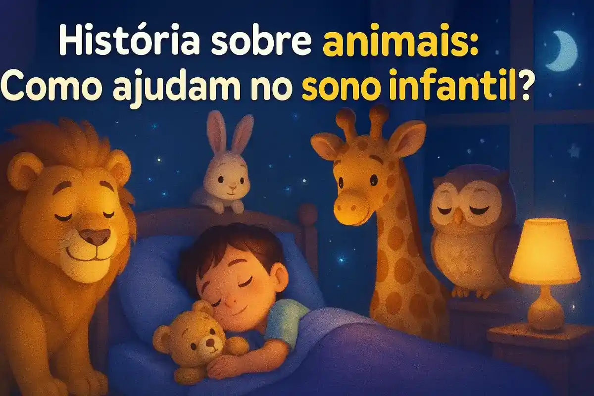 História infantil sobre animais: Como ajudam no sono infantil