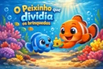 História infantil educativa: O Peixinho que dividia os brinquedos