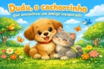 Histórias de animais: Dudu, o cachorrinho que encontrou um amigo inesperado