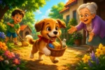 Toto, o cachorrinho que descobriu a alegria de ajudar | História infantil curta para ler